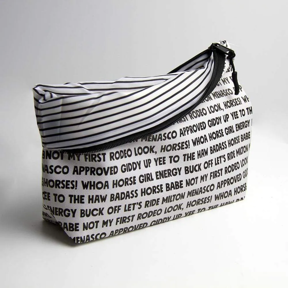 Horse Sayings Tote Bags
