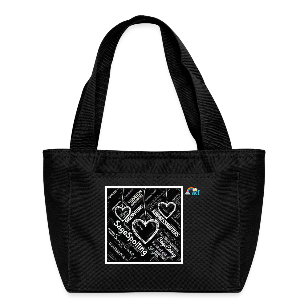*SWEARY* Three Hearts Lunch Bag